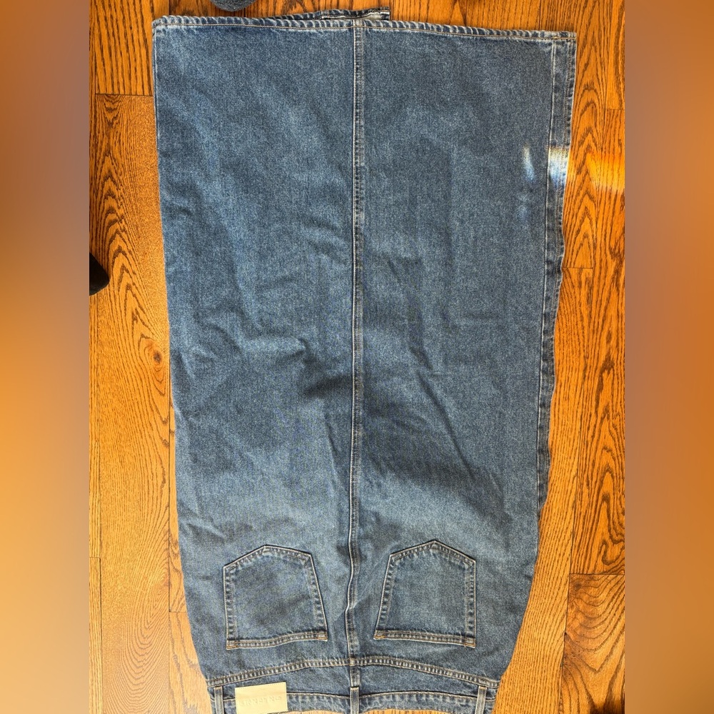 GRLFRND Blue Denim Maxi Skirt - Picture 3 of 4